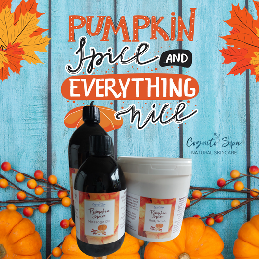 Cognito Spa Pumpkin Spice Natural Skincare Products