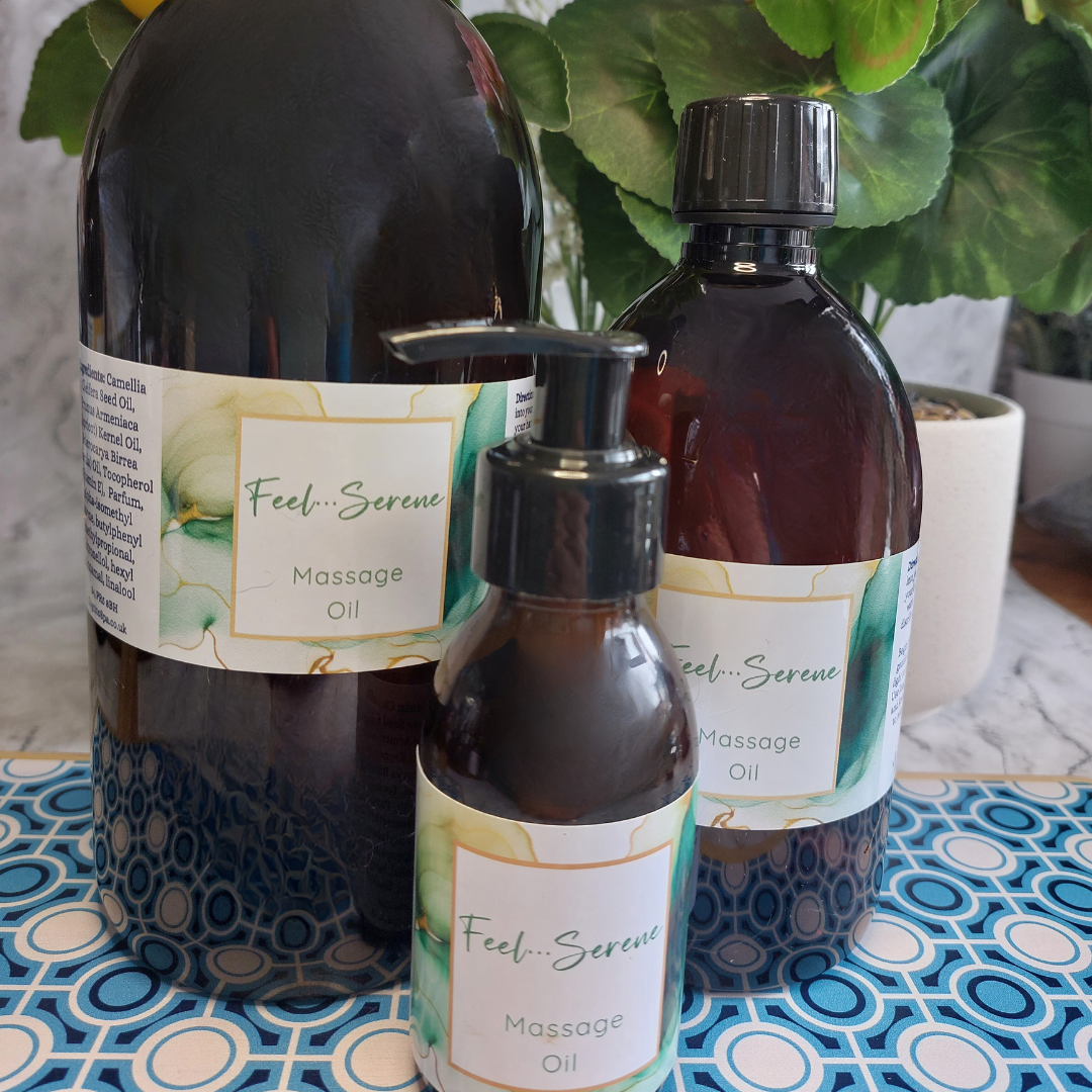 Cognito Spa Feel Serene Massage Oil Collection